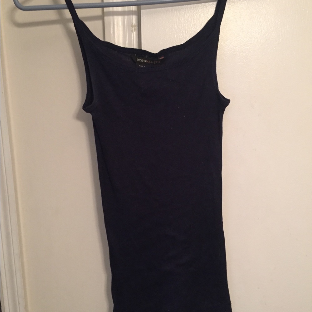Bcbg navy blue tank top